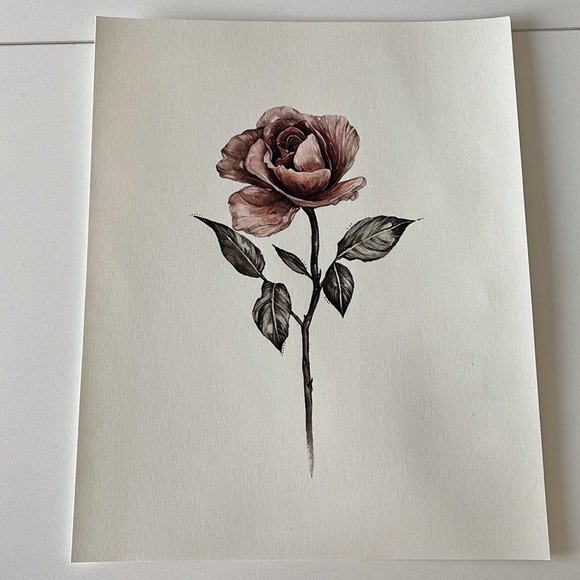 8x10 Rose Print - Picture 2 of 2